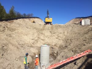 Balterre Contracting excavation & pipe installation